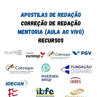 Redação para Concursos Públicos — grupo no Telegram