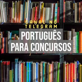 Português para concursos — grupo no Telegram