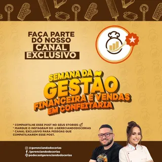 Semana da Gestão Financeira e Vendas — grupo no Telegram