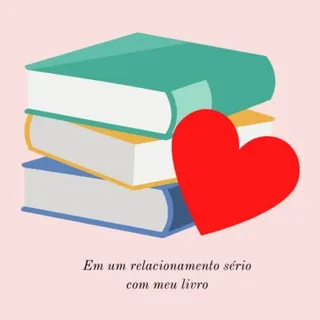 Em um relacionamento sério com meu livro 📚❤️ — grupo no Telegram