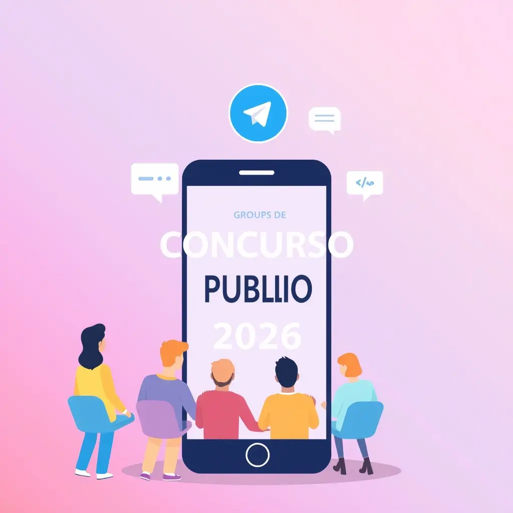 Grupos de Concurso Publico no Telegram 2026 — Por Cargo e Orgao