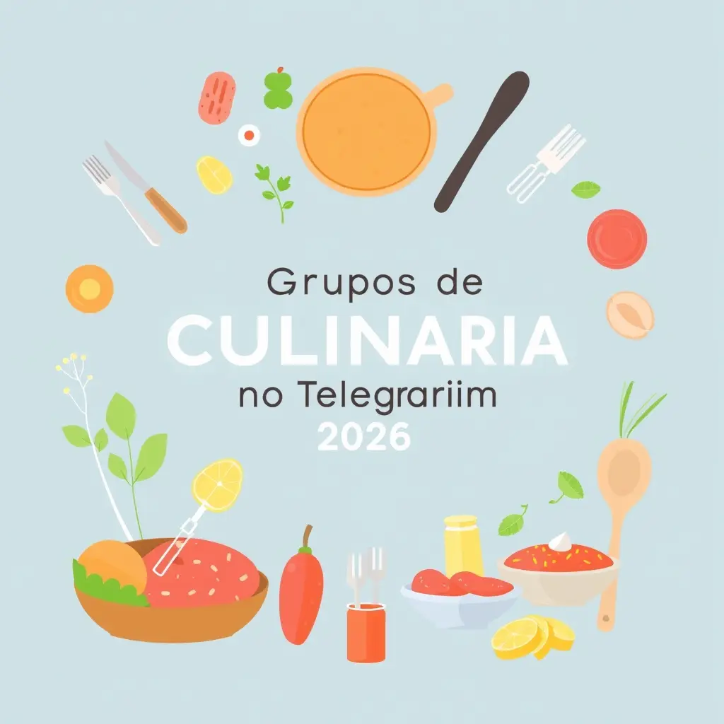Grupos de Culinaria no Telegram 2026 — Receitas e Gastronomia