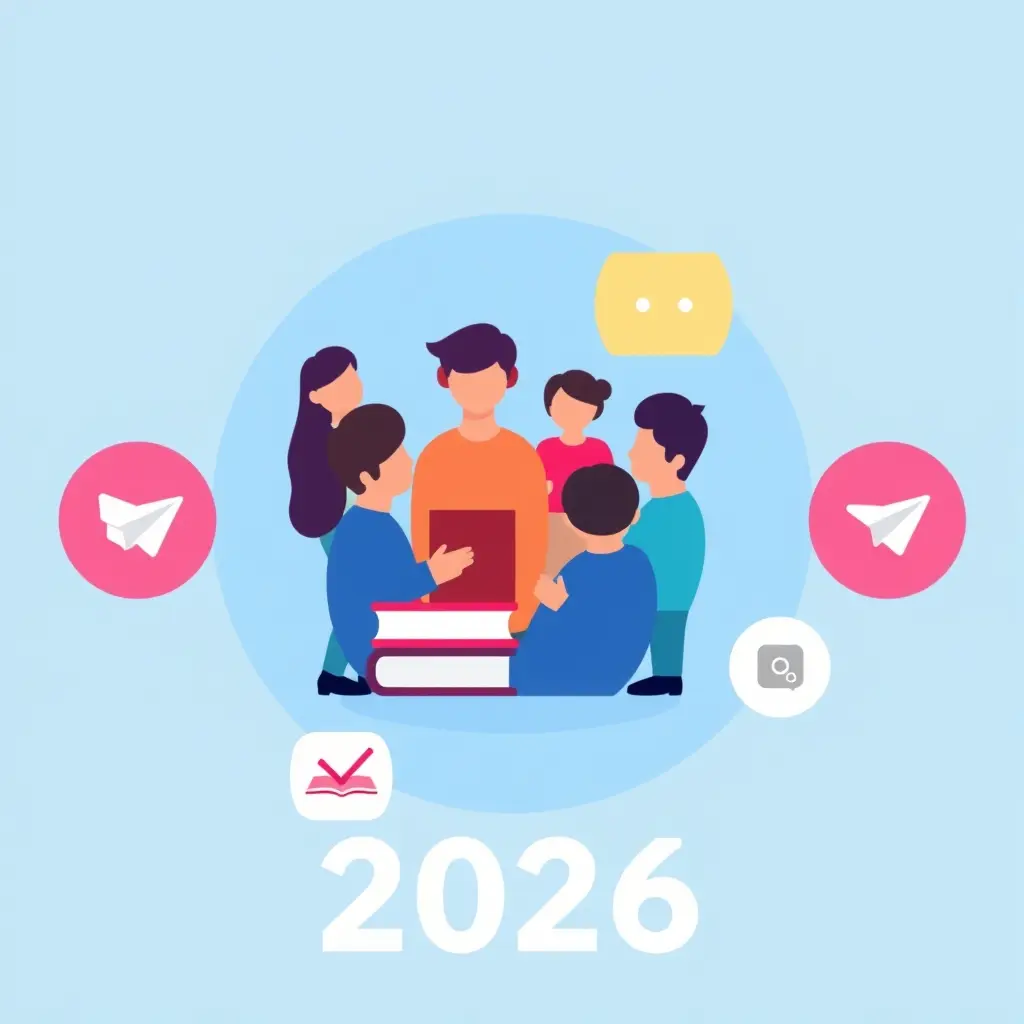 Grupos de Estudos no Telegram em 2026 — Para Cada Materia e Nivel
