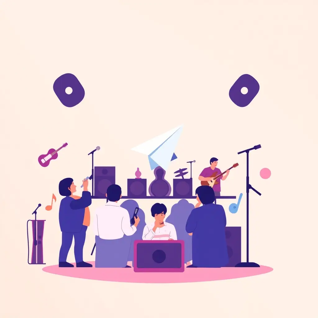 Melhores Grupos de Musica no Telegram em 2026 — Por Genero