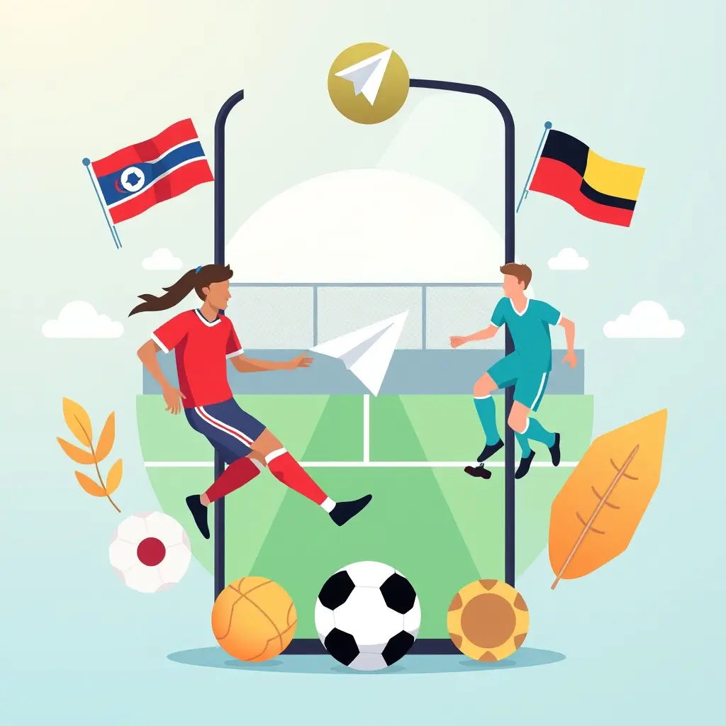 Grupos de deportes en Telegram: fútbol y más