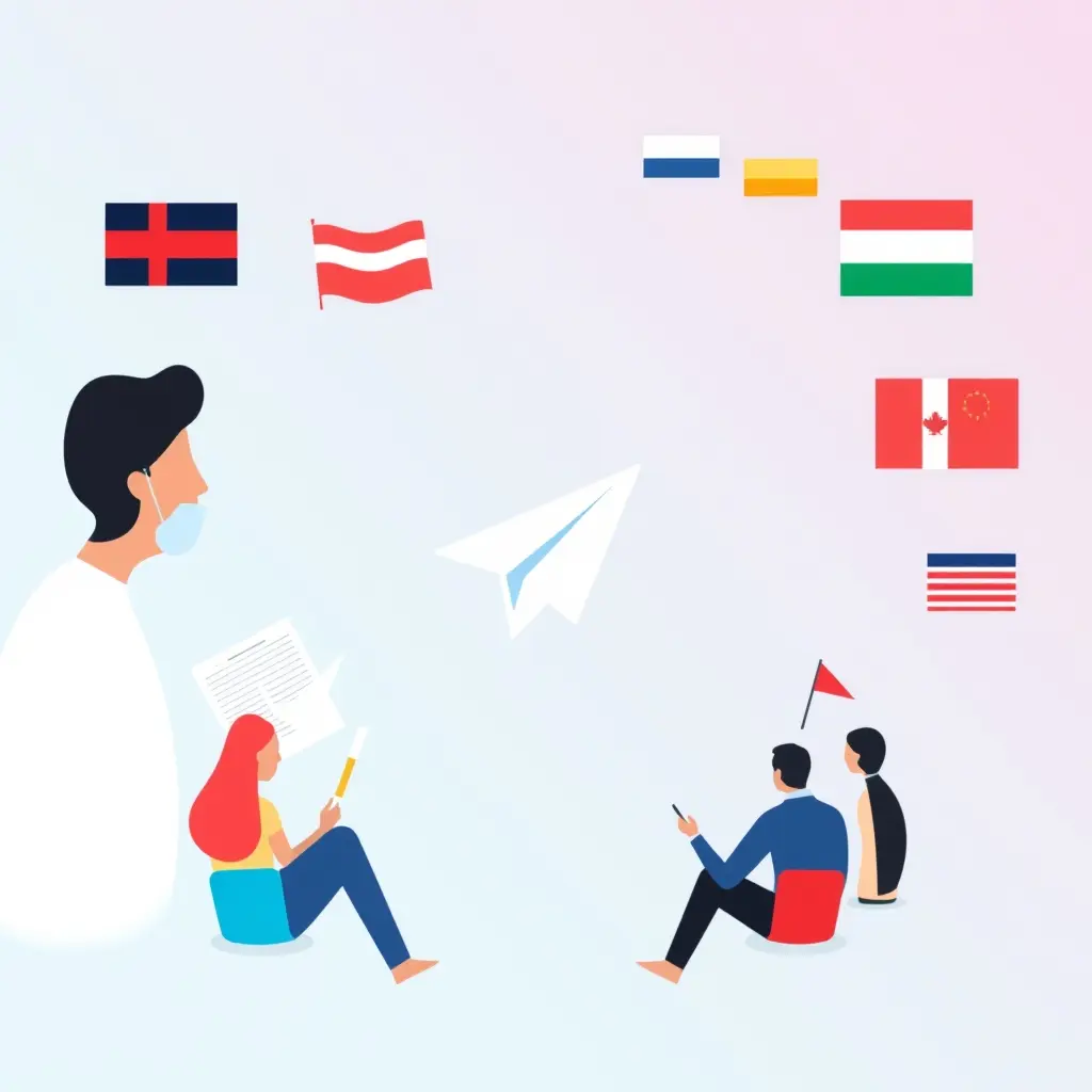 Grupos de idiomas para aprender inglês no Telegram