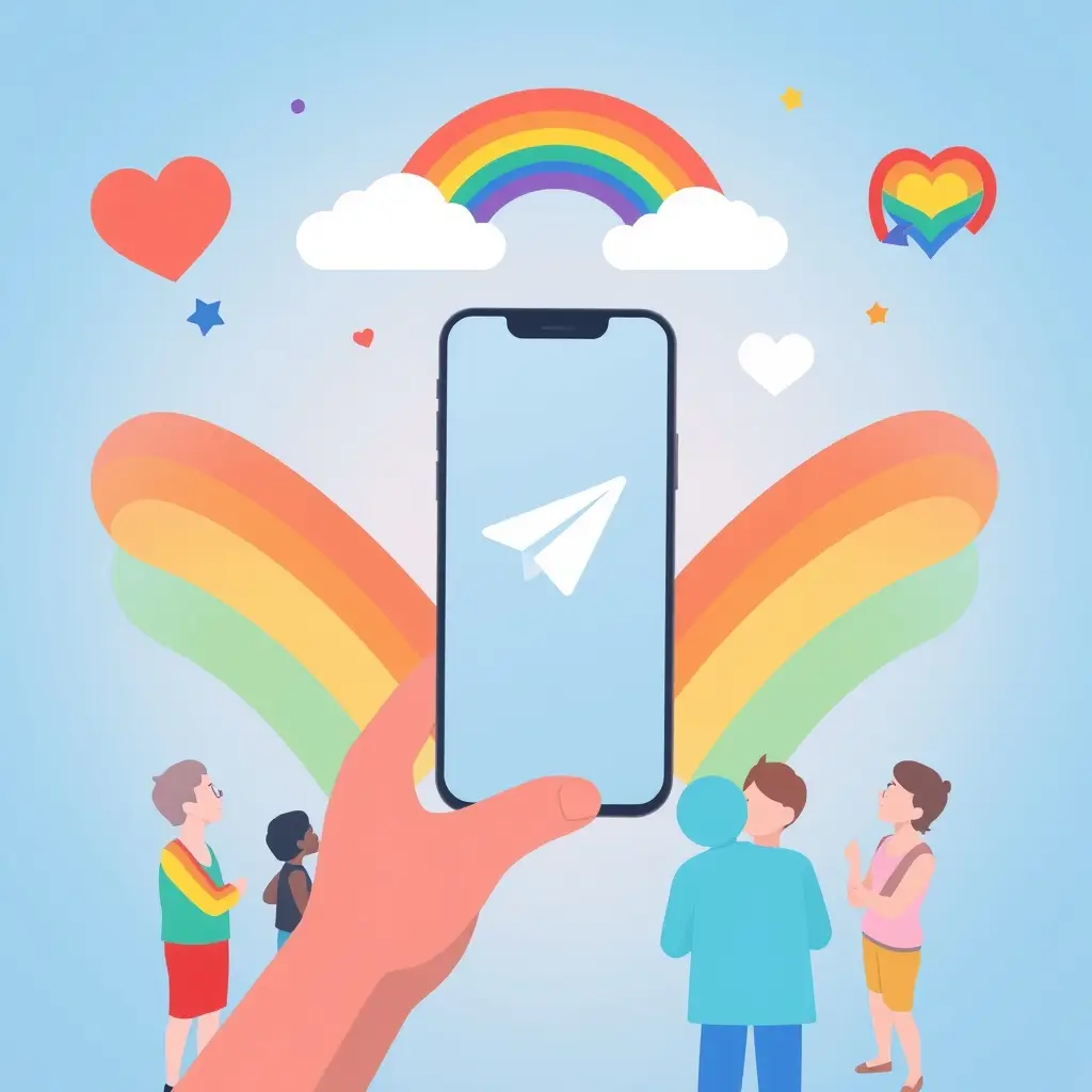LGBTQIA+ Telegram communities: safe spaces